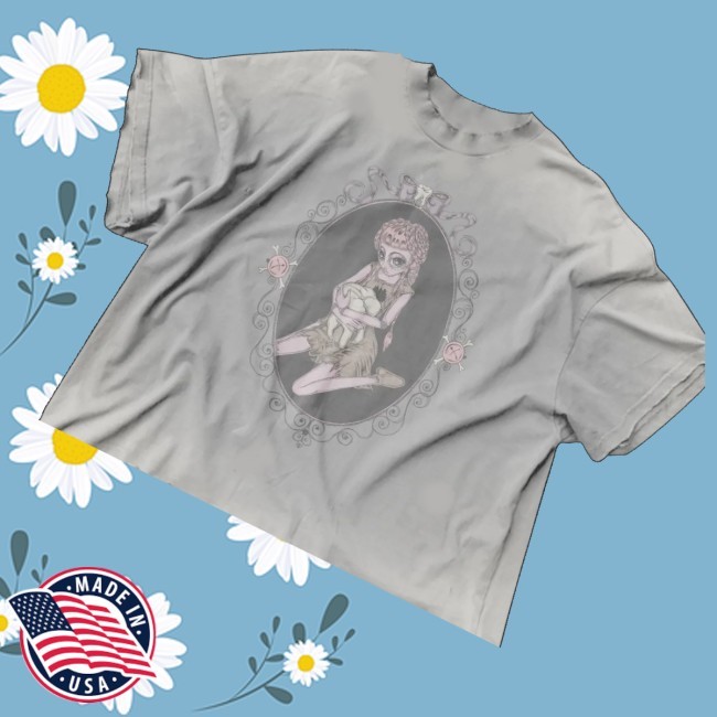 Melanie Martinez Merch Store Circle Crop Distressed Tee