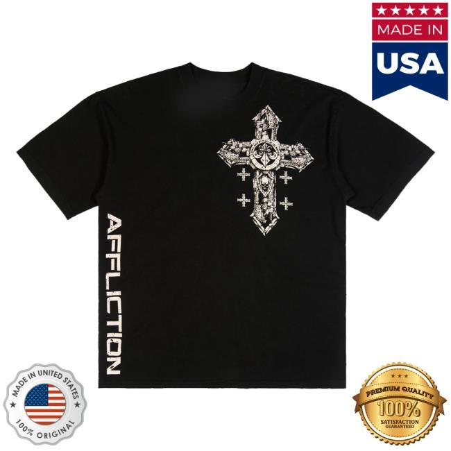 Affliction Clothing Sore Merch Shop Gow Cross T Shirt