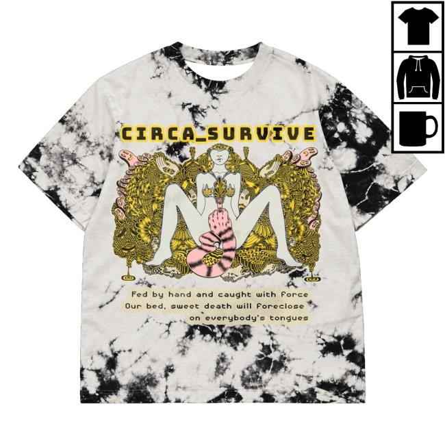 Circa Survive Store Merch Shop Fed By Hand Shirts
