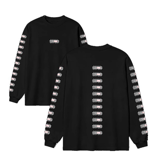 Opium Store Merch Parental Advisory Long Sleeve