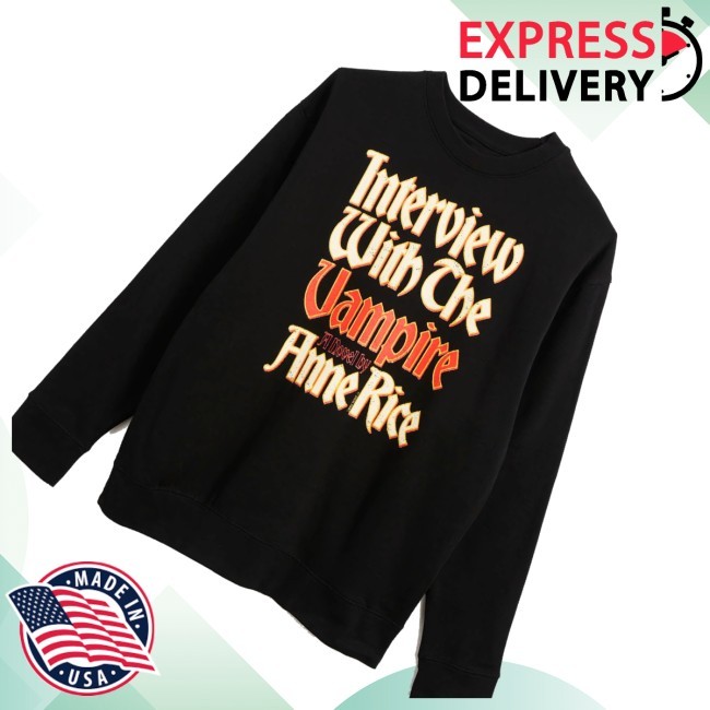 Out Of Print Merch Shop Interview With The Vampire First Edition Unisex Sweatshirt