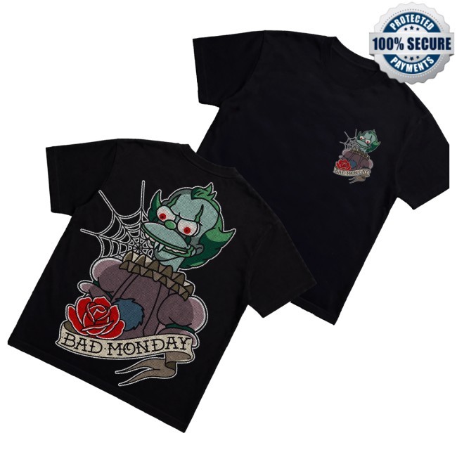 Bad Monday Merch Store Krusto Heavy Tee Back