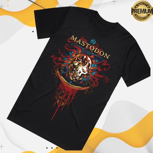 Mastodon Store Merch Crystal Skull Burst Tee