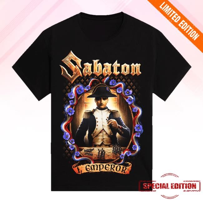 Sabaton Store Merch Shop I Will Conquer All Tee
