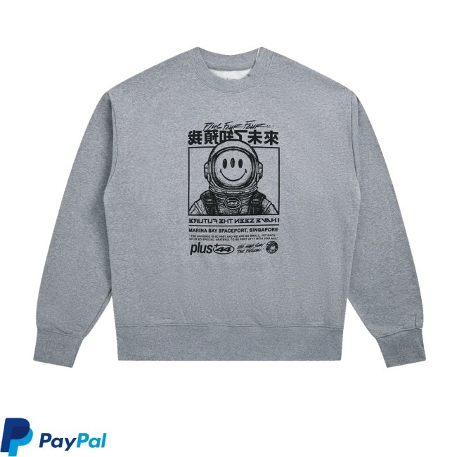 Plus44 Merch Shop Marina Spaceport Heavyweight Crewneck