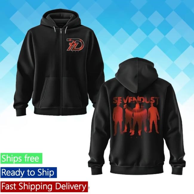 Sevendust Store Merch Shop Sevendust He Banddouble Sided Hoodies
